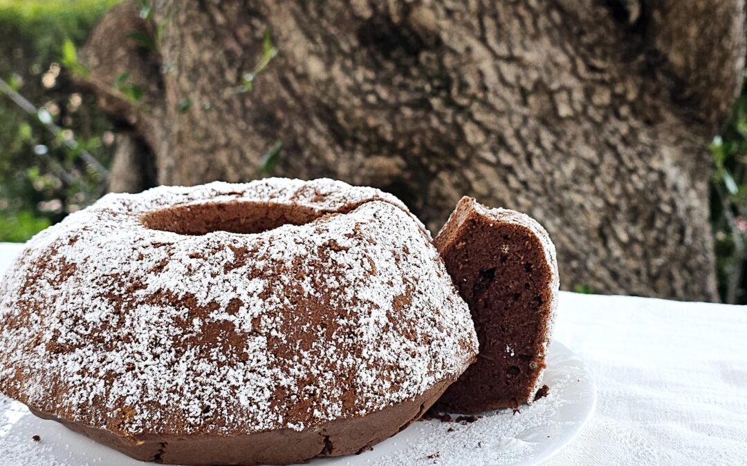 Ciambellone al cacao con albumi