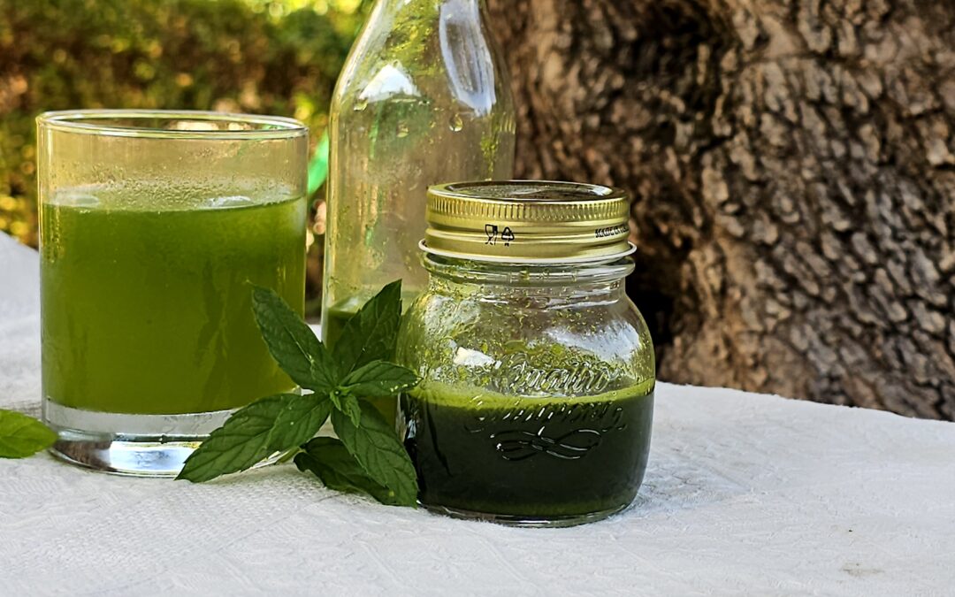 Sciroppo alla menta fatto in casa