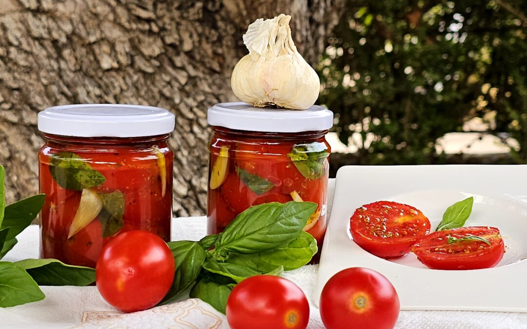 Pomodori freschi sott'olio