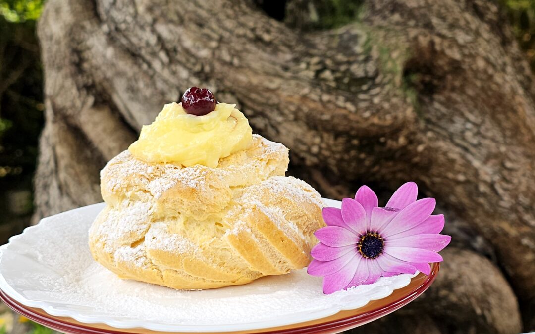 Zeppole di San Giuseppe al forno